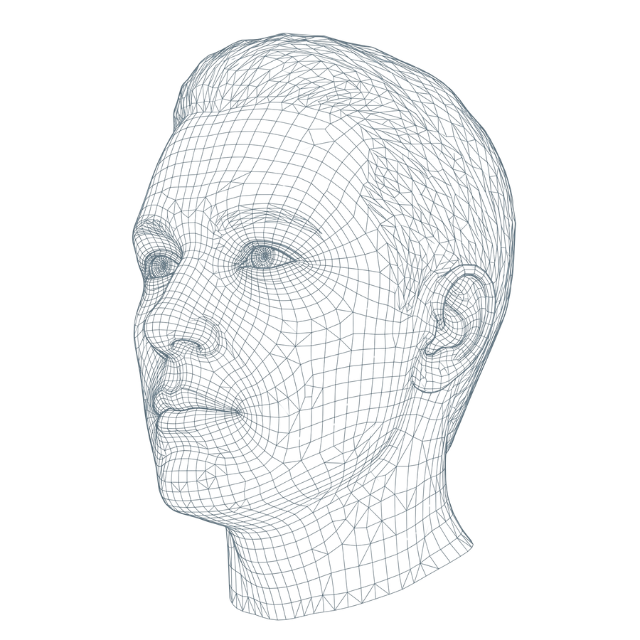 A wireframe illustration of a member profile connected across touchpoints